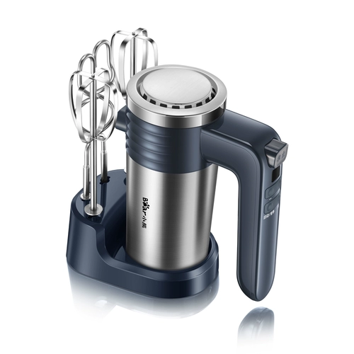 Электрическая портативная маленькая кремовая палочка для смешивания из нержавеющей стали для домашнего использования, с медвежатами, высокая мощность