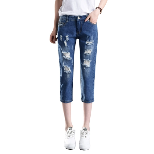 Тонкие джинсы, штаны, оверсайз, высокая талия, свободный прямой крой