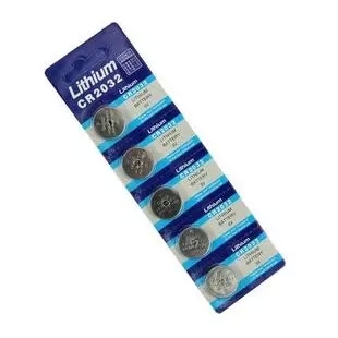 CR2032 button battery electronic mini battery small battery flat battery 3v 2 up for sale