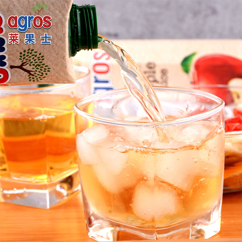 希腊进口 Agros 莱果仕 血橙橘子汁 1L*2瓶 双重优惠折后￥16.8包邮包税 88VIP会员还可95折
