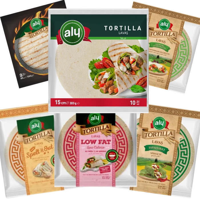 Tortilla Turkish Imported Flatbread, Thin Pancake, Mexican Chicken Wrap Dough,  Whole Wheat Pancakes