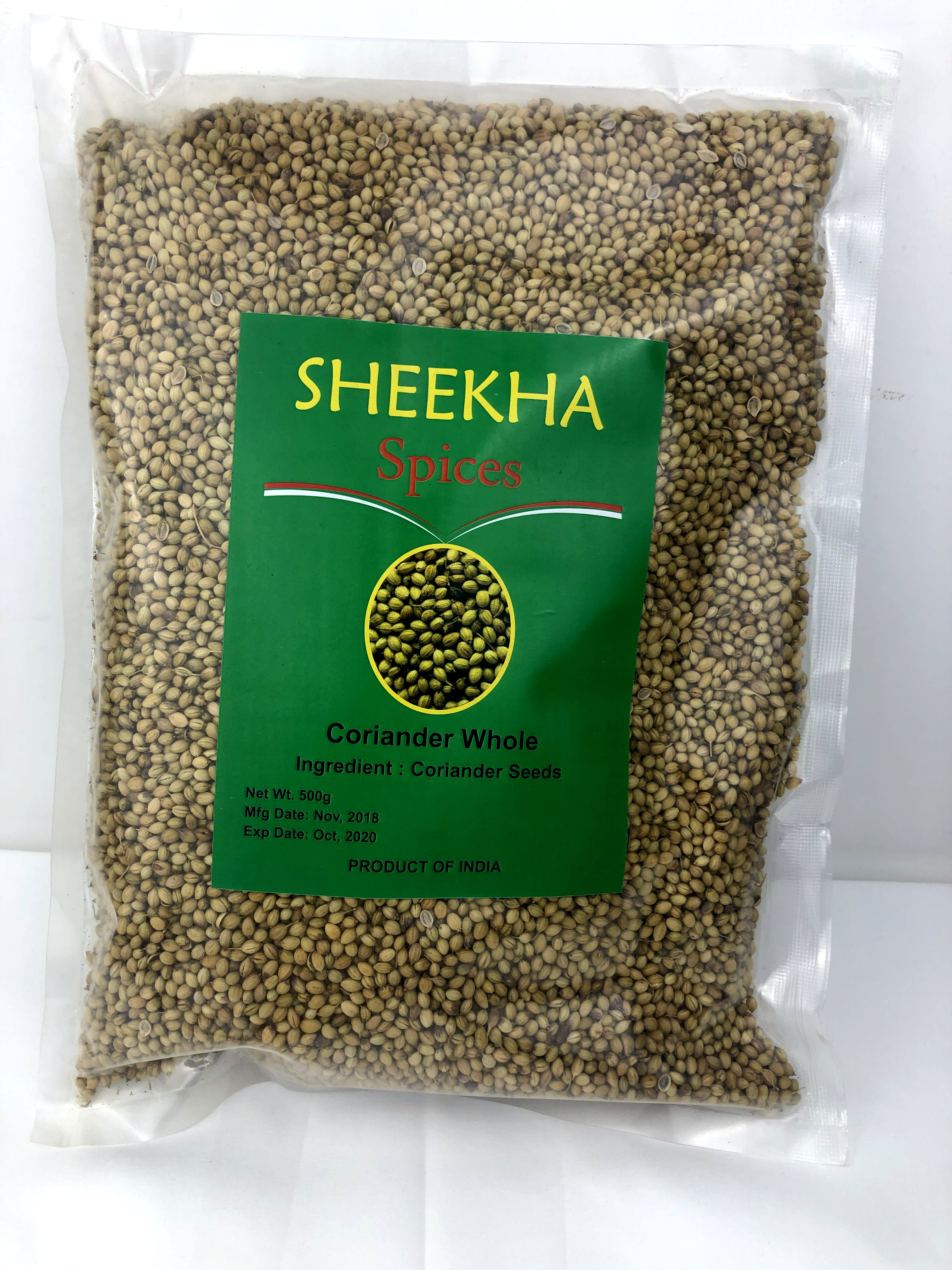 Coriander whole seeds Indian spice Spice Rapeseed 500g