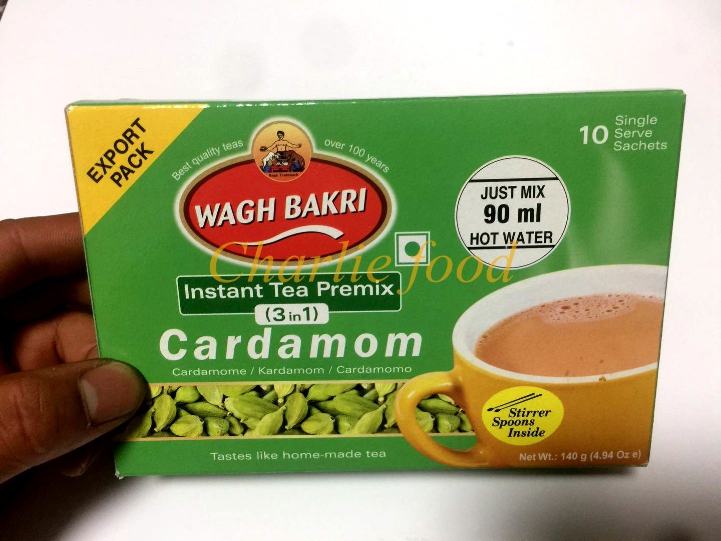 Instant tea premix Cardamom Indian nutmeg milk powder 140g