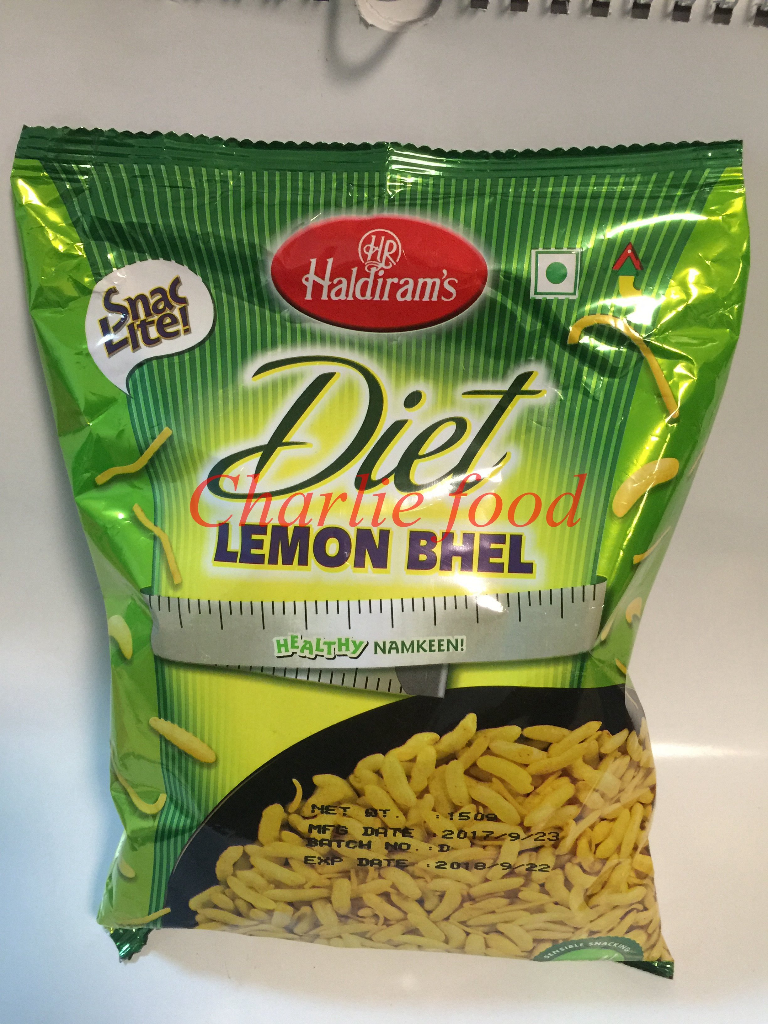 Haldiams diet lemon bhel snacks India snacks 200g delivery free