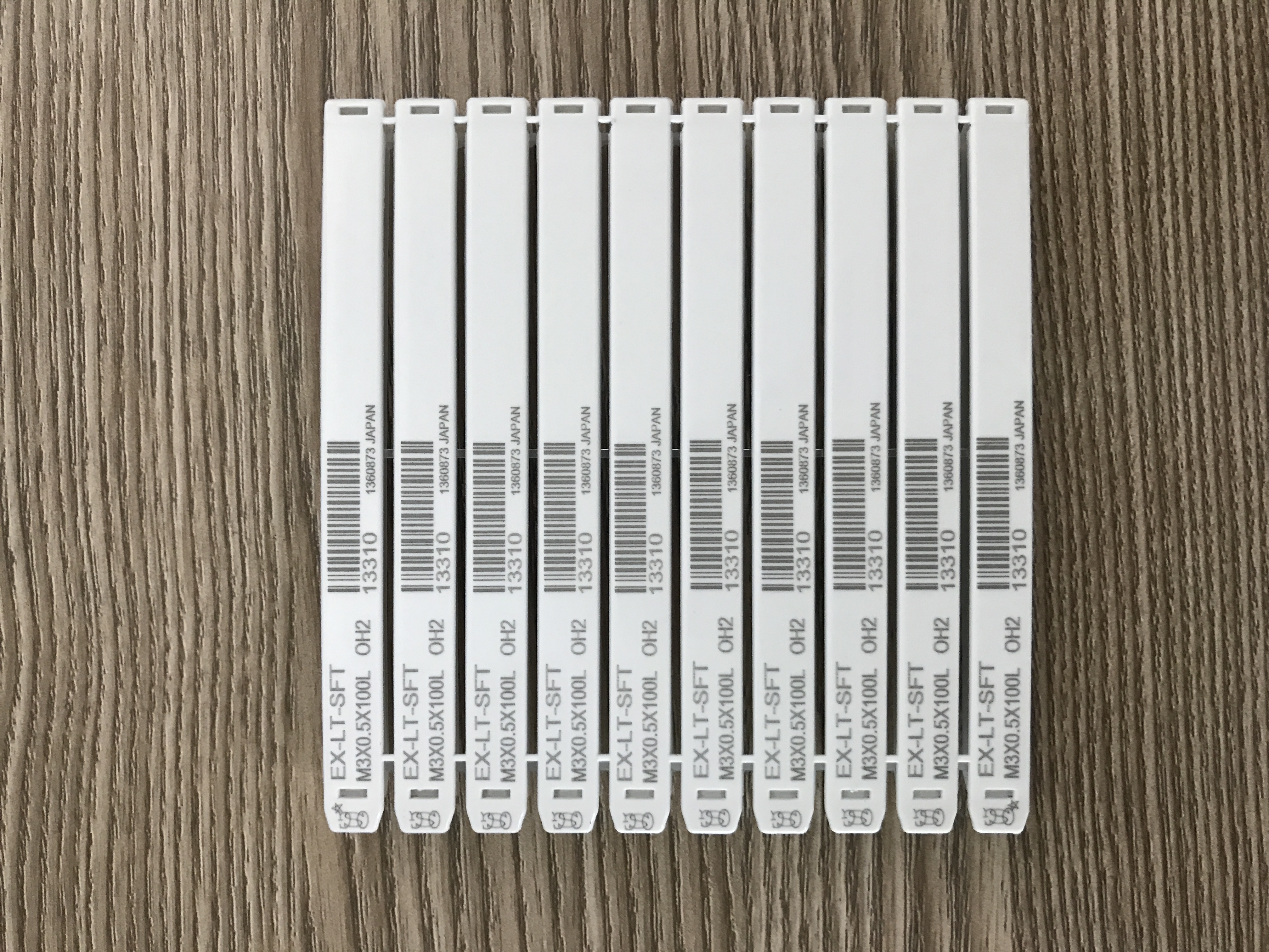 Japan OSG male screw thread M3M4M5M6M8M10M12 machine with through hole lengthened shank type 150L first end screw tap