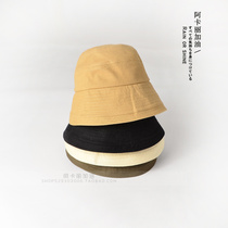 ins small crowdday system wind japan retro bucket hat mesh red bell type casual minimalist fisherman hat