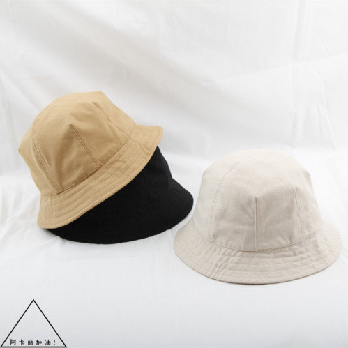 Pure Cotton Day Ensemble Without Print color organic cotton fisherman hat men and women 100 hitch small balls summer parenting lovers pots hat-Taobao