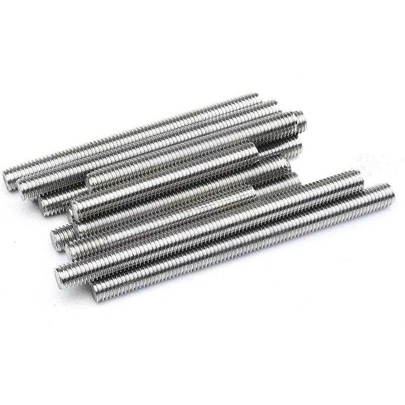 304 stainless steel screw screw full wire tooth bar extended full thread tooth rod m6m8m10m12L