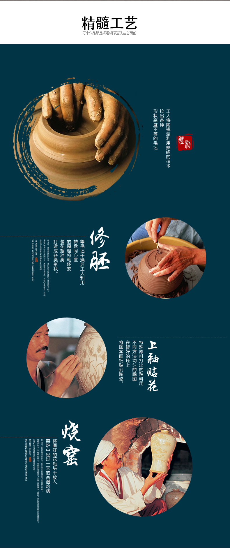 Jingdezhen ceramics craft goldfish bowl the tortoise cylinder shallow water lotus pond lily fish pot pot sitting room furnishing articles