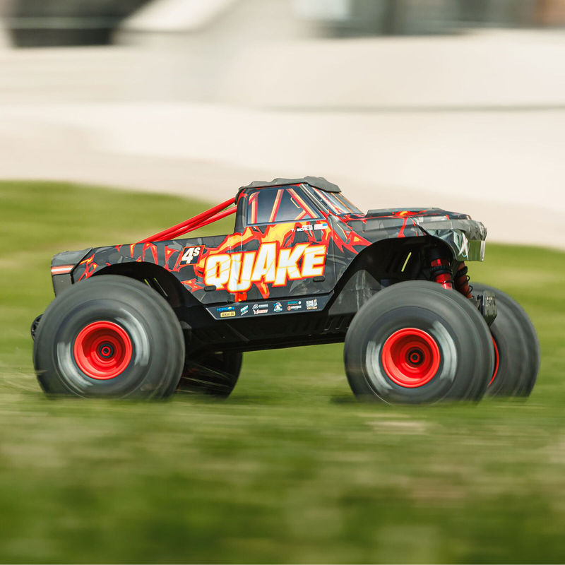 [Arrma Official] 1/8 Quake Four-Wheel Drive Brushless 4S Dsc Technology Big Wheel Car Rtr
