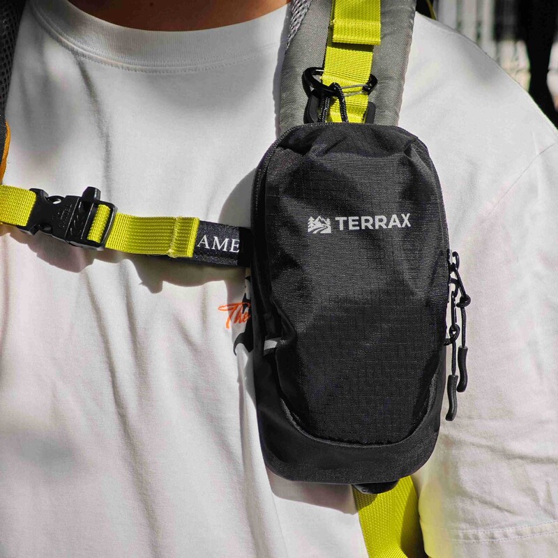 Mobile Phone Bag That Can Be Hung on a Hiking Backpack, Small Eagle Backpack Shoulder Strap Extension Bag, School Bag, Commuter Bag, Etc. for Men