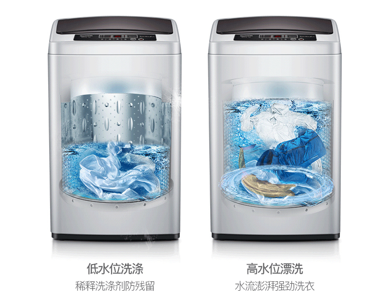 máy giặt lồng ngang Skyworth Skyworth T60L Bánh xe sóng 6kg tự động máy giặt gia đình mini khử nước nhỏ 5,5kg máy giặt lg fv1450s2b