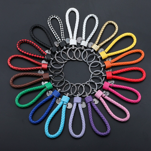 Плетеный креативный брелок подходит для мужчин и женщин ручной работы, делается под заказ