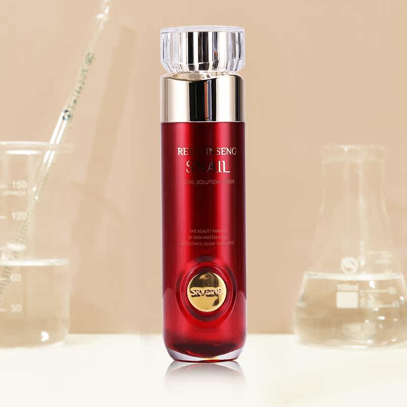 South Korean show Lido Red Ginseng Snail Soft Skin Water Red Ginseng Makeup Water Show BEAUTY Makeup Water