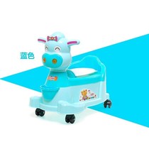 Baby toilet children toilet toilet with wheel poop car cute animal baby drawer type torsion car with music