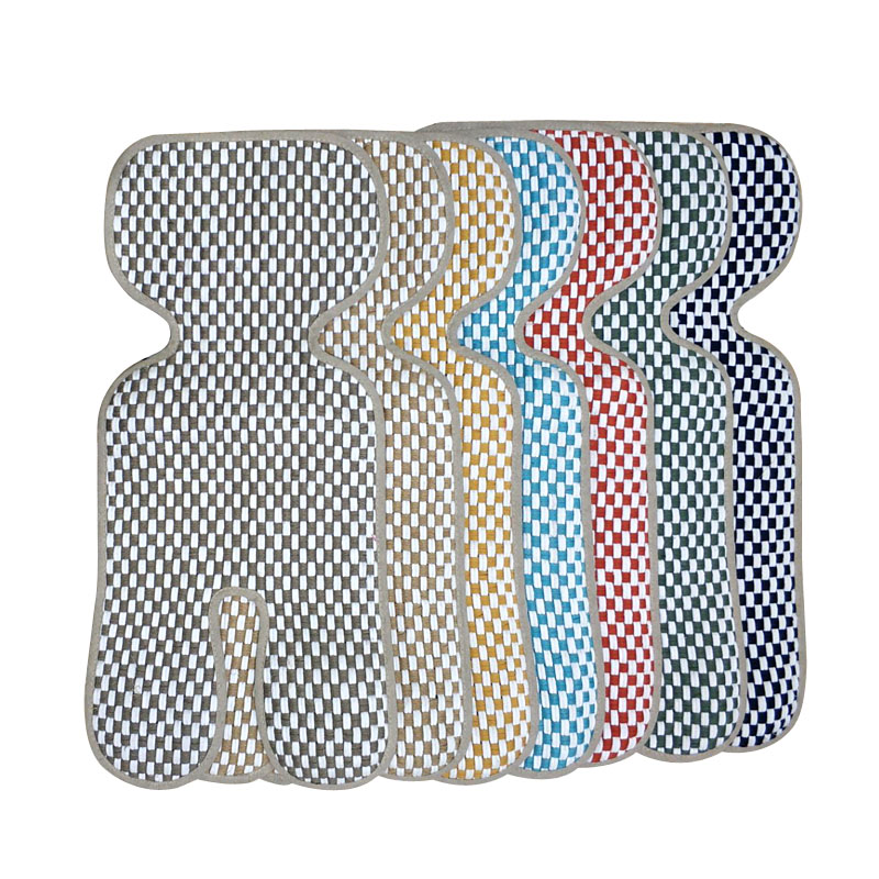 Hama Twin Crane Baby Trolley Pure Linen Cushion Cool summer Thickened All-season Universal Baby Car Cool Mat