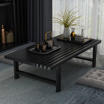Small window coffee table Kang table home Japanese tatami table low table floating window small table sitting ground creative multi-function