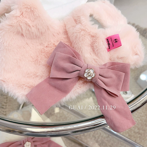 Имитация меха больших домашних животных, собак осенью и зимой, теплый ватный жилет Тедди Йорксонби Панда одежда