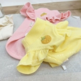 Walv GE летающий рукав нижняя рубашка для любимой собаки весна и летняя футболка Тедди Йорксонби Панда Жилет хлопок