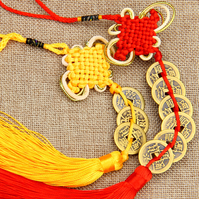 Shenwu oversized car seven emperors money brass Taiping national genuine copper money five emperors money Guangxu single pure copper