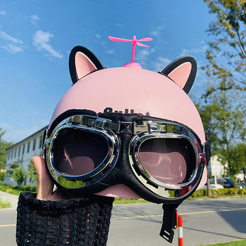 Helmet ear decoration cute car stickers