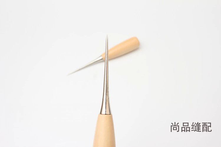 gỗ lỗ xử lý dùi dùi DIY công cụ giày handmade da khoan có thể đi sâu cụ dệt - Công cụ & vật liệu may DIY