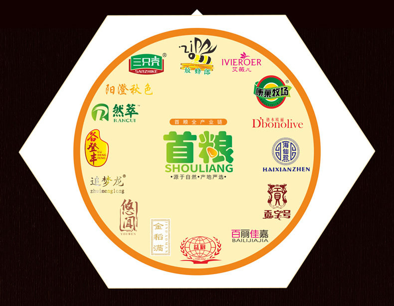 首粮然萃 8种干菌 山珍年货礼盒 1330g 图13