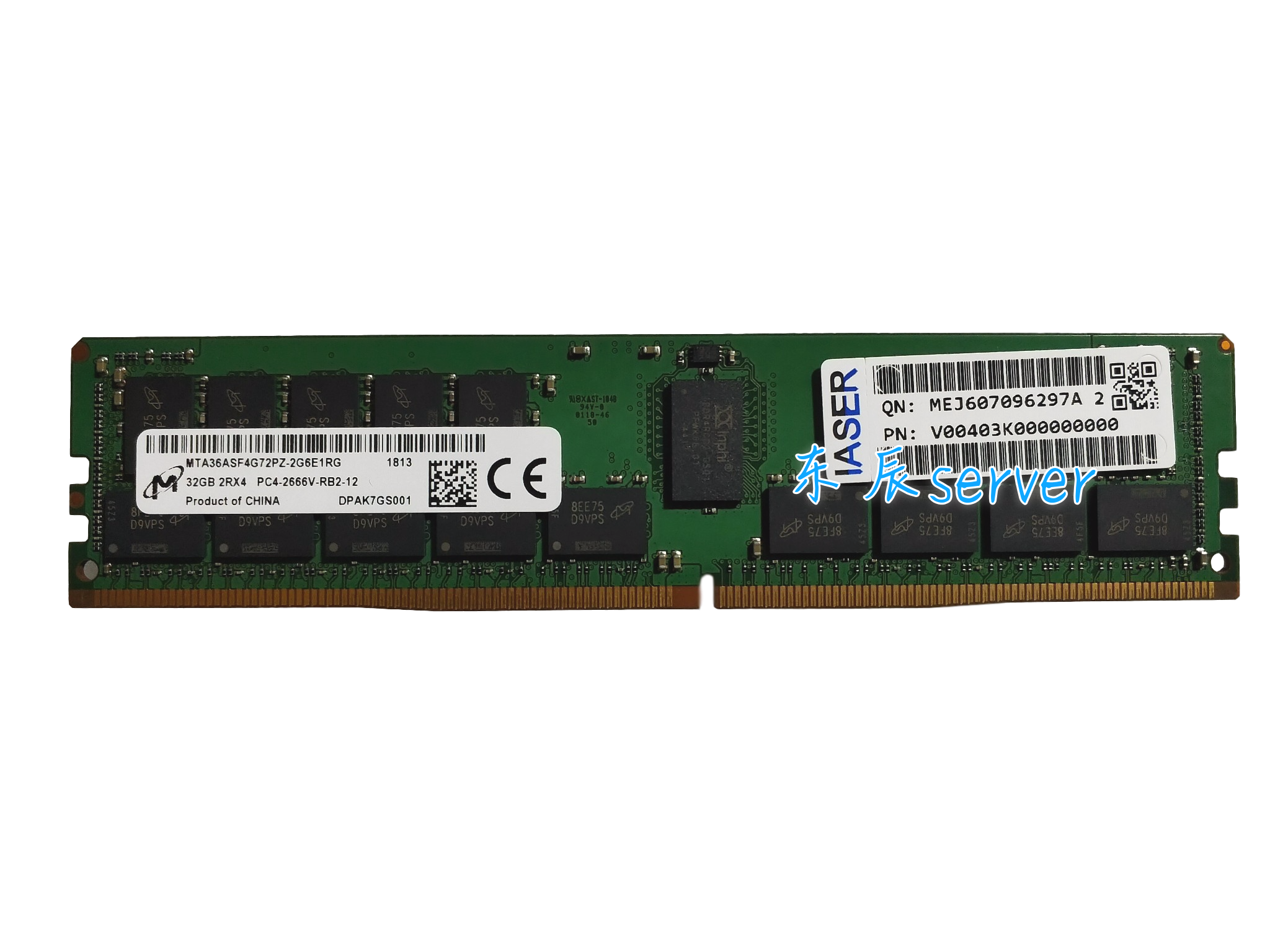 Оригинальная оперативная память Inspur 32G 2RX4 PC4-2666V DDR4 2666 ECC RDIMM для сервера