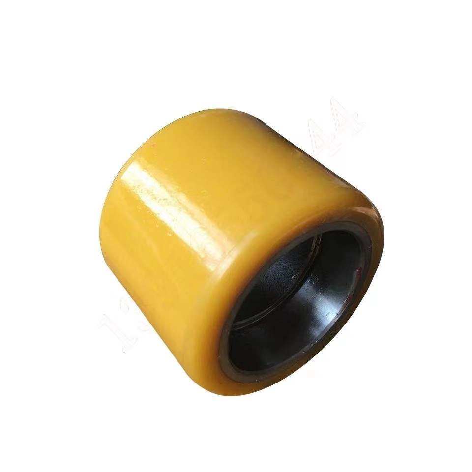 Electric forklift wheel Hangfork A15 small diamond CBD15 front wheel polyurethane bearing wheel 80*64-55 bearing wheel