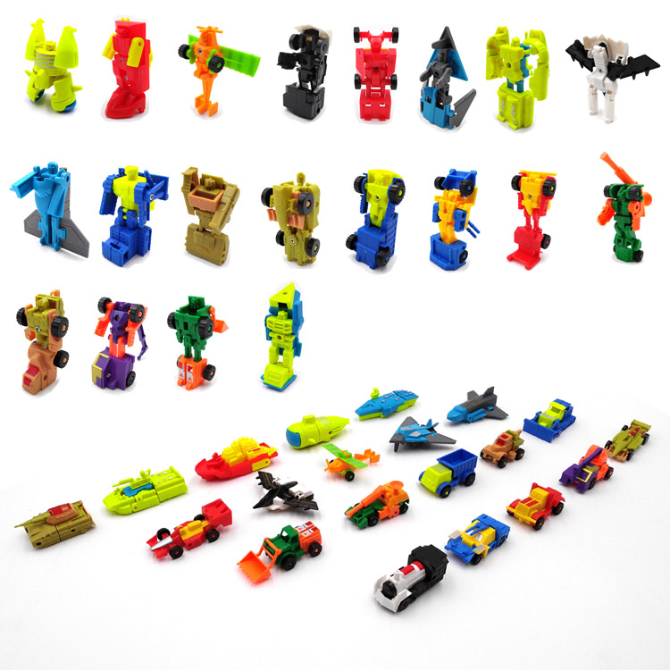 Mini biến dạng xe đồ chơi nhỏ King Kong người câu đố trẻ em hướng dẫn biến dạng xe mô hình cậu bé quà tặng - Gundam / Mech Model / Robot / Transformers mô hình robot anime