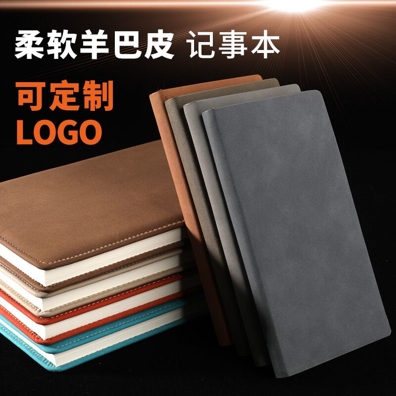 Notebook Stationery Customised Business Notepad Sub A5 thickened small frescoed office student days bookable logo
