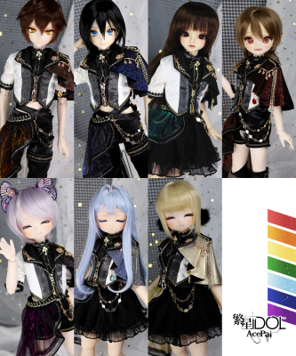 taobao agent [Can make up for the tail] 11/30 dead Acepal star Idol 4 points BJD baby clothes love bean suit 1/4