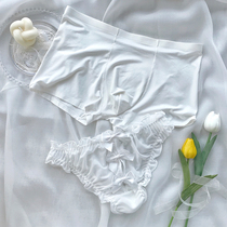 Couples Underpants Spring Summer Thin Lace Sexy Briefs Female Romance girl White Moon Light Mens underwear Mens underwear