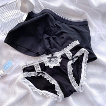 Panties Woman summer lovers Underpants Sexy lace male and female friendly gift day Lori sweet girl Breathable Triangle Pants