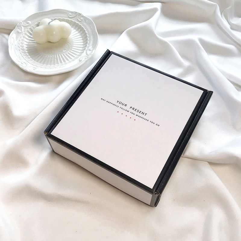 Gift box super link Gift box packaging box can pack 2 pieces of underwear please place a single shot without shipping