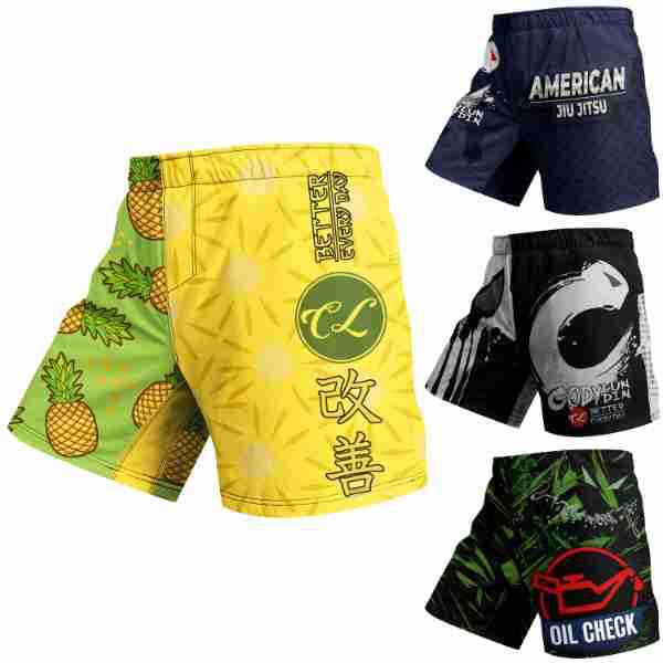 Mma New Printed Fighting Training Competition Shorts Ufc Fighting Pants Sports Gym Casual Fashion Shorts
