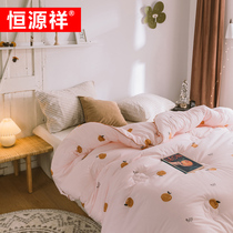 Hengyuanxiang Xinjiang cotton quilt winter quilt thickened warm cotton single air conditioning quilt double spring and autumn quilt core