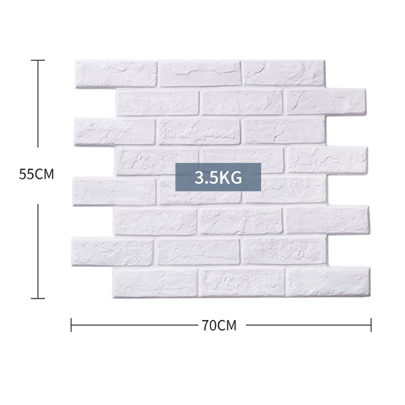Plaster culture brick background wall TV wall decoration Nordic minimalist style large block wall brick white brick imitation ancient brick-Taobao