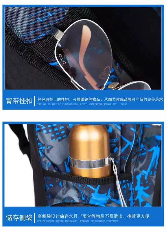 Túi xách chính hãng cho học sinh trung học Li Ning xu hướng thời trang nữ phiên bản Hàn Quốc của trường đại học du lịch giải trí ba lô máy tính - Ba lô