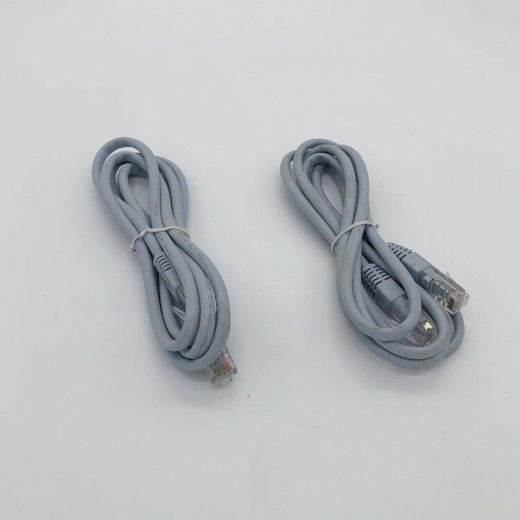 Export tail cargo network cable one meter long line skin is a bit dirty