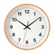 High-End Japanese-Style Wall Clock for Living Room, Solid Wood Clock, Simple Home Use, Natural Wood Cream Style Clock, 2026 New Model