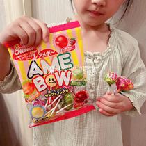 (ViC protective teeth bar candy) Japan imported Ribben RIBON comprehensive taste 5 types of fruit lollipop with 12 branches