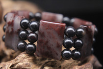 Guilin Chicken Blood Guilin Chicken Blood Jade Jade Jade Jade Bracelet Mens Jade Bracelet Mens Tank Bracelet Heavy 73g