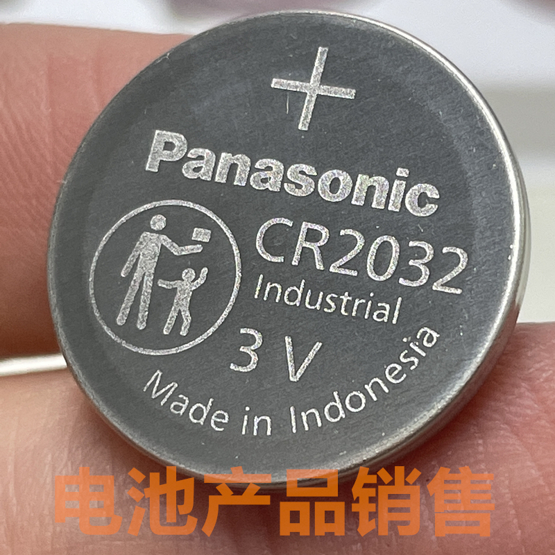 2 Pieces of Brand New Original Panasonic Button Cell Batteries Cr2032 3V for Car Remote Control Electronics