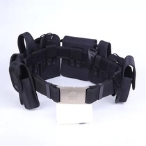 Nylon multifunctional belt eight-piece set of equipment patrol belt security duty tactical belt