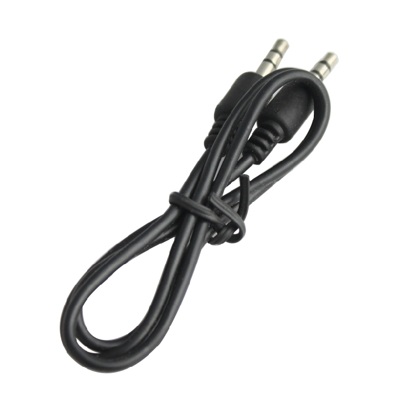 Universal 3 5mm audio line standard connector public to audio line megaphone audio line length 1 m