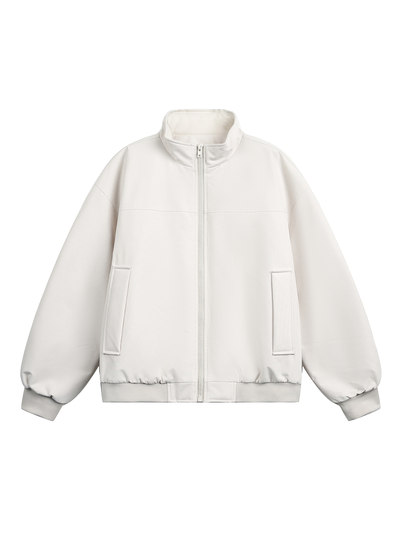 Pure American Coach Jacket Cotton Jacket Men's Autumn and Winter Thickened Cotton Jacket Stand Collar Jacket Workwear Pilot Jacket