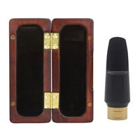 Head Box Mahoganyi+черная золотая головка флейты