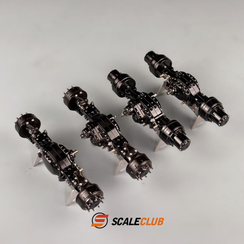 Sika 1/14 Truck Metal Axle Differential Wheel Reducer Broken Transmission Power Axle Double Ball Joint with Tilt Angle