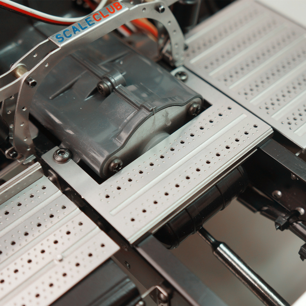 Sika model scaleclub field palace mop head 1:14 Upgrade wave box metal pedal worktop